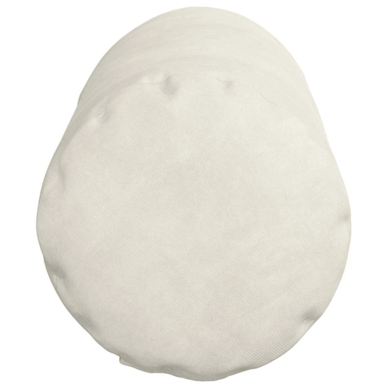 vidaXL Spilveni 2 pcs Krēmkrāsa DIA 15 x 40 cm Korduroja audums