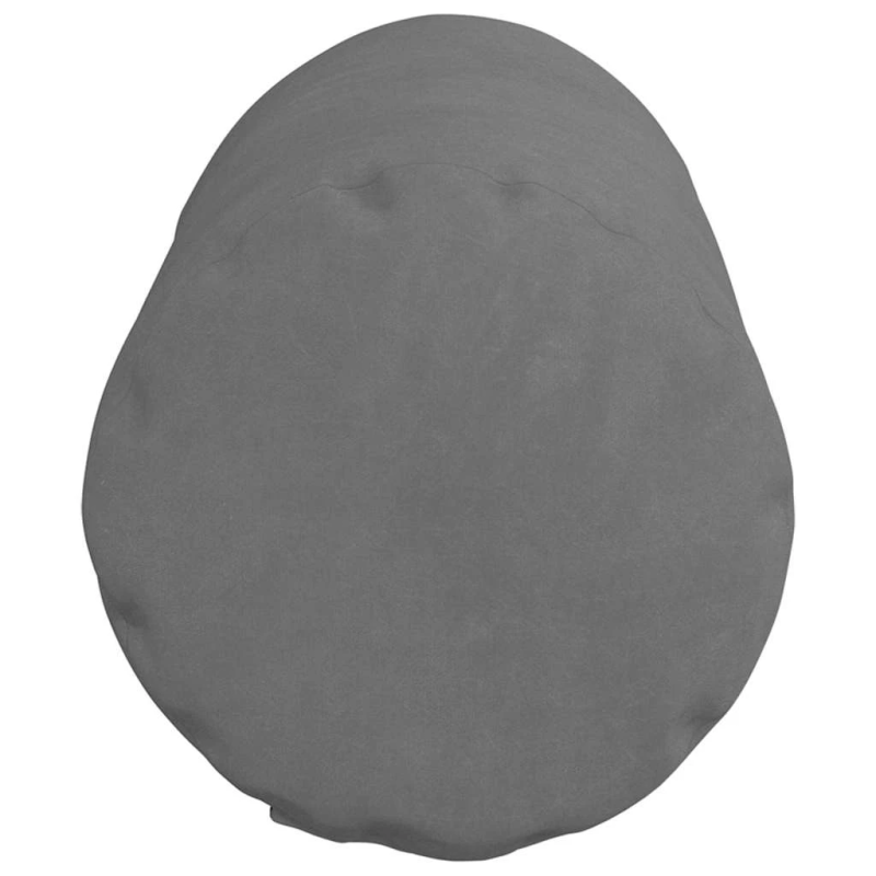 vidaXL Spilveni 2 pcs Tumši pelēks DIA 15 x 40 cm Mikrofibra