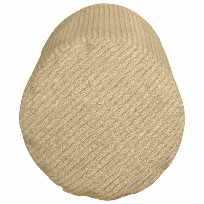 vidaXL Spilveni 2 pcs Pelēki zaļa DIA 15 x 40 cm Korduroja audums