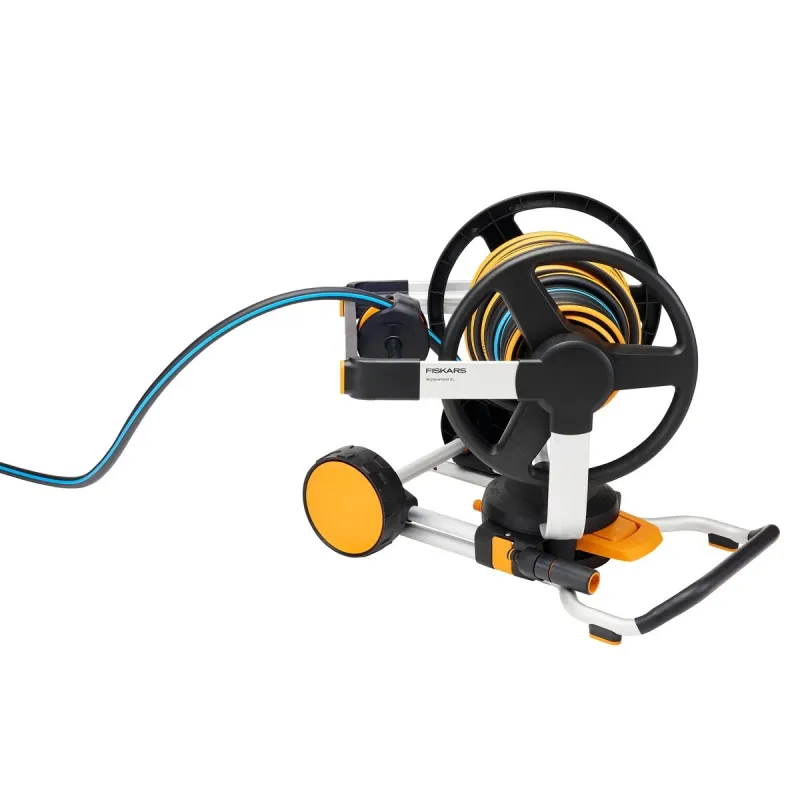 Fiskars Waterwheel XL with Wheels, 20 m ,1-2, Hose Set ,1062256,