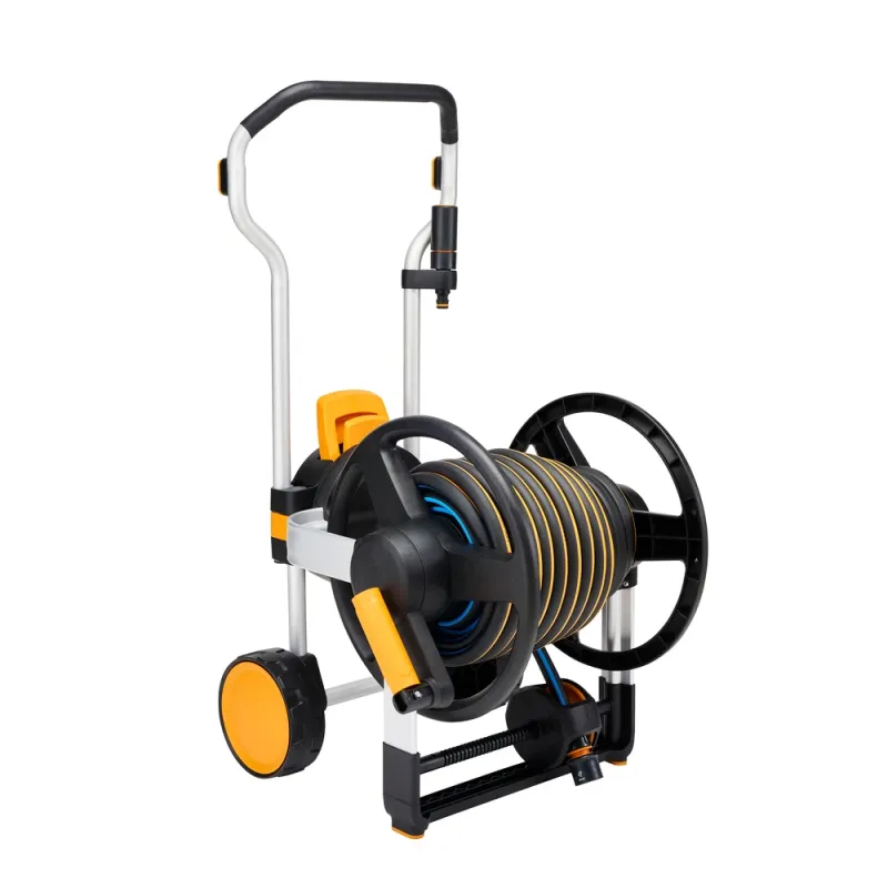 Fiskars Waterwheel XL with Wheels, 20 m ,1-2, Hose Set ,1062256,