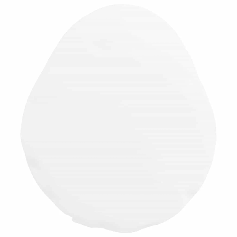 vidaXL Spilveni 2 pcs Balts DIA 25 x 70 cm audums