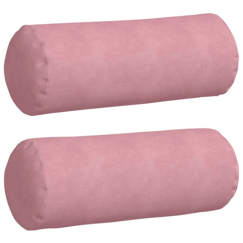 vidaXL Spilveni 2 pcs Rozā DIA 25 x 70 cm Korduroja audums