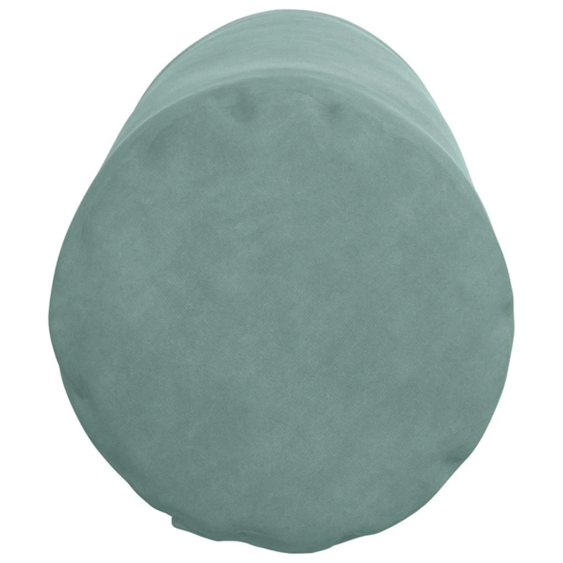 vidaXL Spilveni 2 pcs Jūras zaļa DIA 25 x 70 cm Korduroja audums