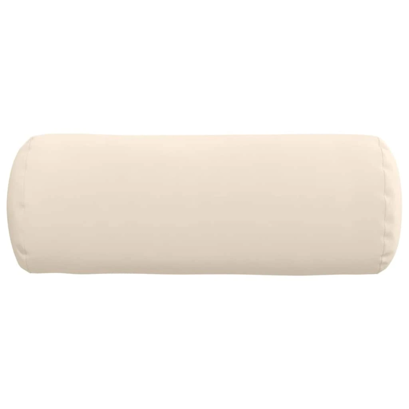 vidaXL Spilveni 2 pcs Bēša DIA 25 x 70 cm Mikrofibra