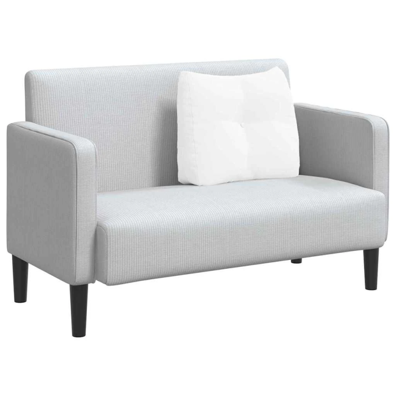 vidaXL Atpakaļ spilvens Balts 60 x 24 x 50 cm audums