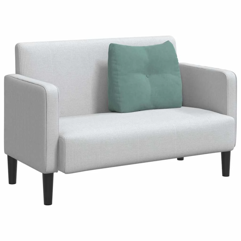 vidaXL Atpakaļ spilvens Jūras zaļa 60 x 24 x 50 cm Samts