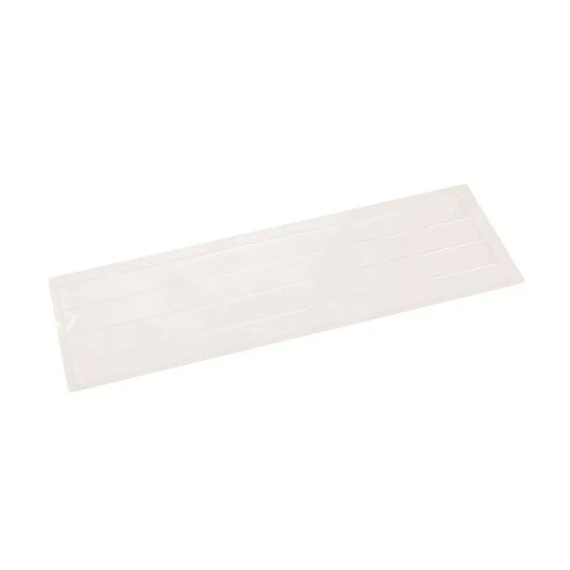 Žāvēšanas paliktnis Rejs, 75 cm x 25 cm x 1.2 cm, plastmasa, caurspīdīga krās.