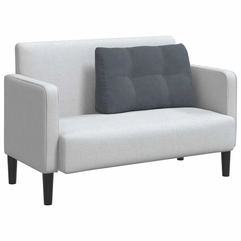 vidaXL Atpakaļ spilvens Tumši pelēks 80 x 24 x 50 cm Samts