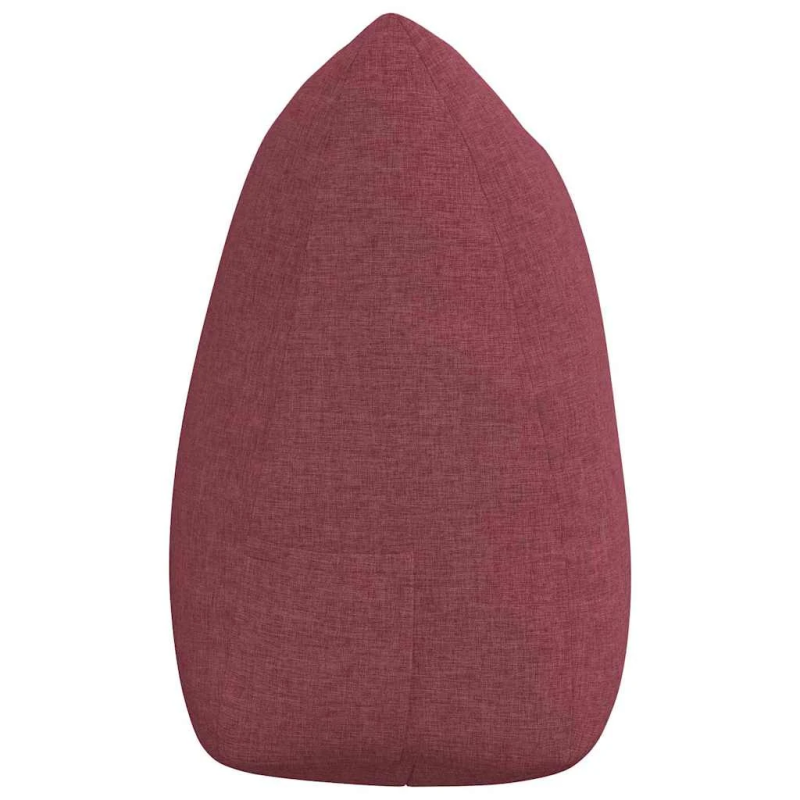 vidaXL Atpakaļ spilvens Vīna sarkans 140 x 24 x 50 cm audums