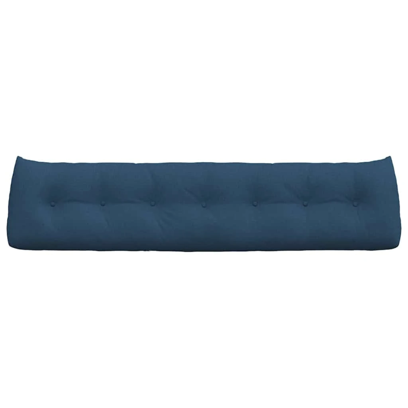 vidaXL Atpakaļ spilvens Zila 200 x 24 x 50 cm audums