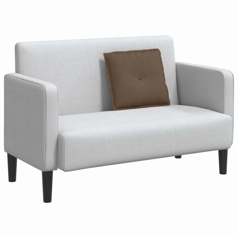 vidaXL Atpakaļ spilvens Brūna 50 x 19 x 45 cm audums