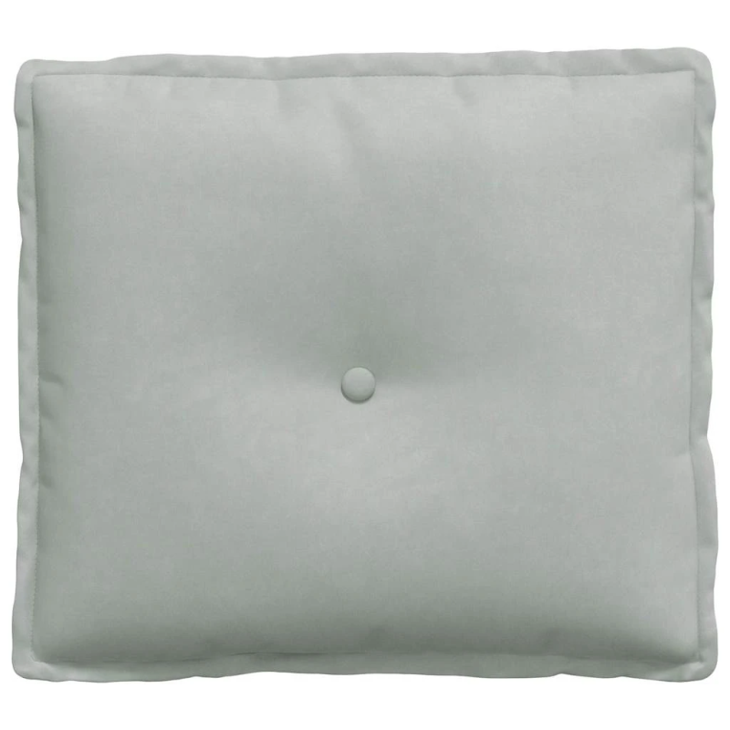 vidaXL Atpakaļ spilvens Gaiši pelēks 50 x 45 cm Korduroja audums