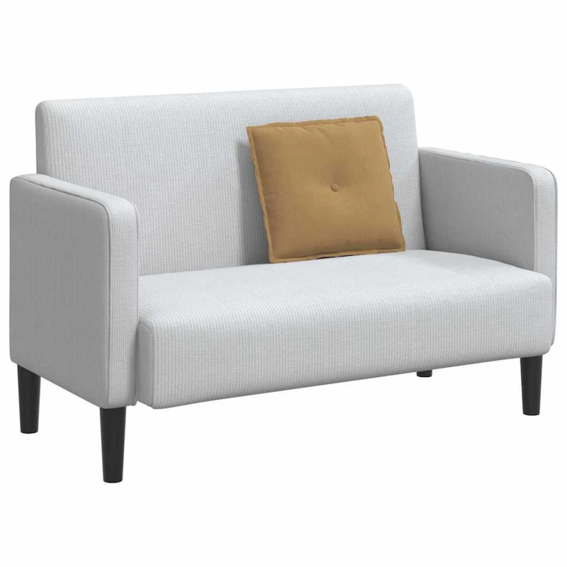 vidaXL Atpakaļ spilvens Brūna 50 x 45 cm Korduroja audums