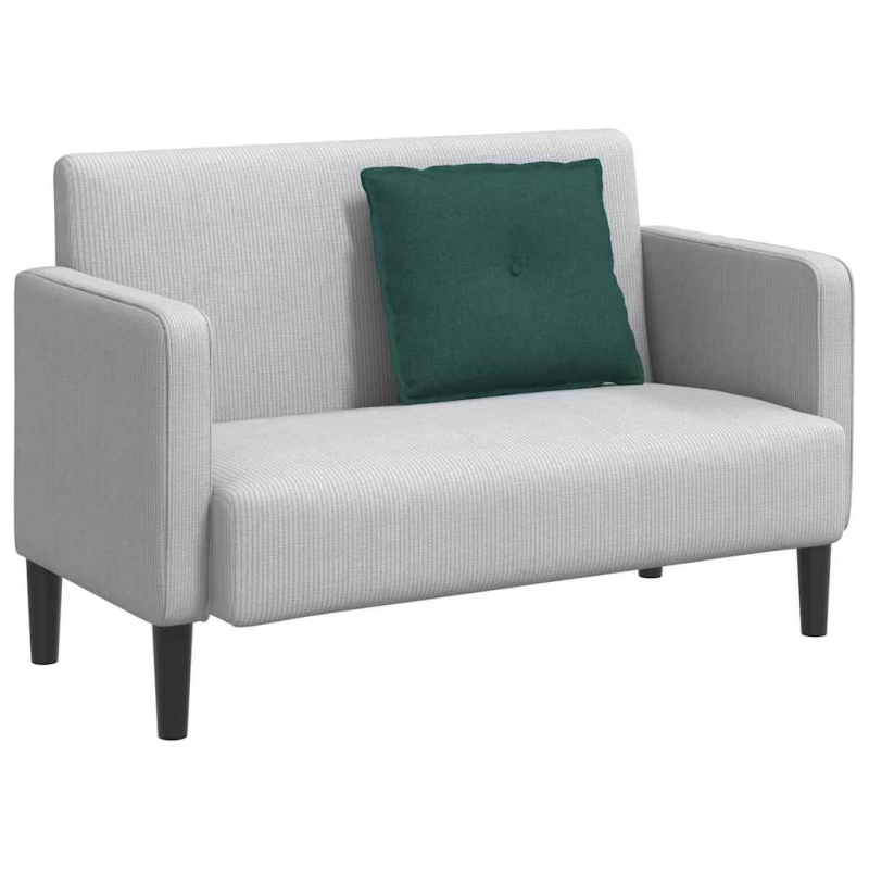 vidaXL Atpakaļ spilvens Tumši zaļš 60 x 19 x 50 cm audums