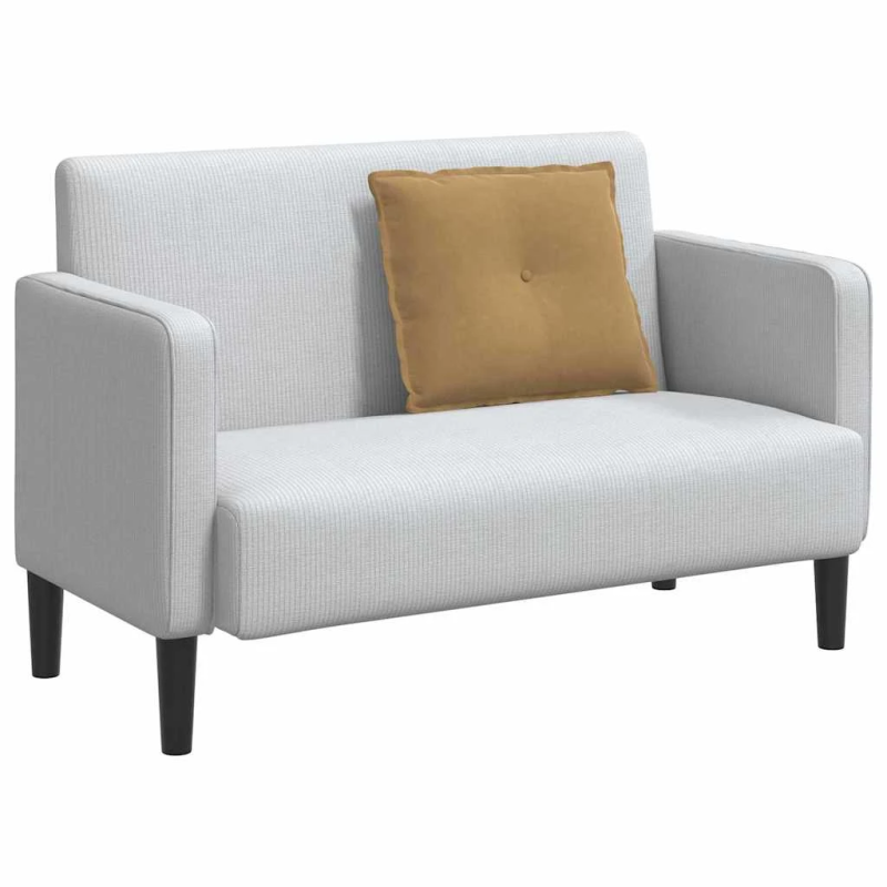 vidaXL Atpakaļ spilvens Brūna 60 x 50 cm Korduroja audums