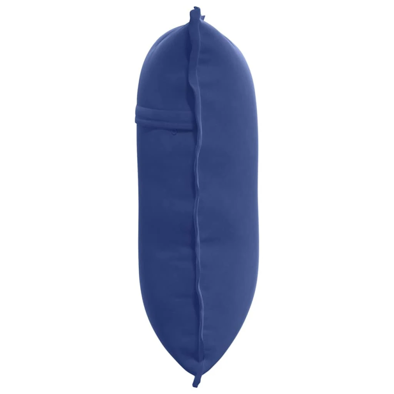 vidaXL Atpakaļ spilvens Policijas zila 60 x 50 cm Korduroja audums