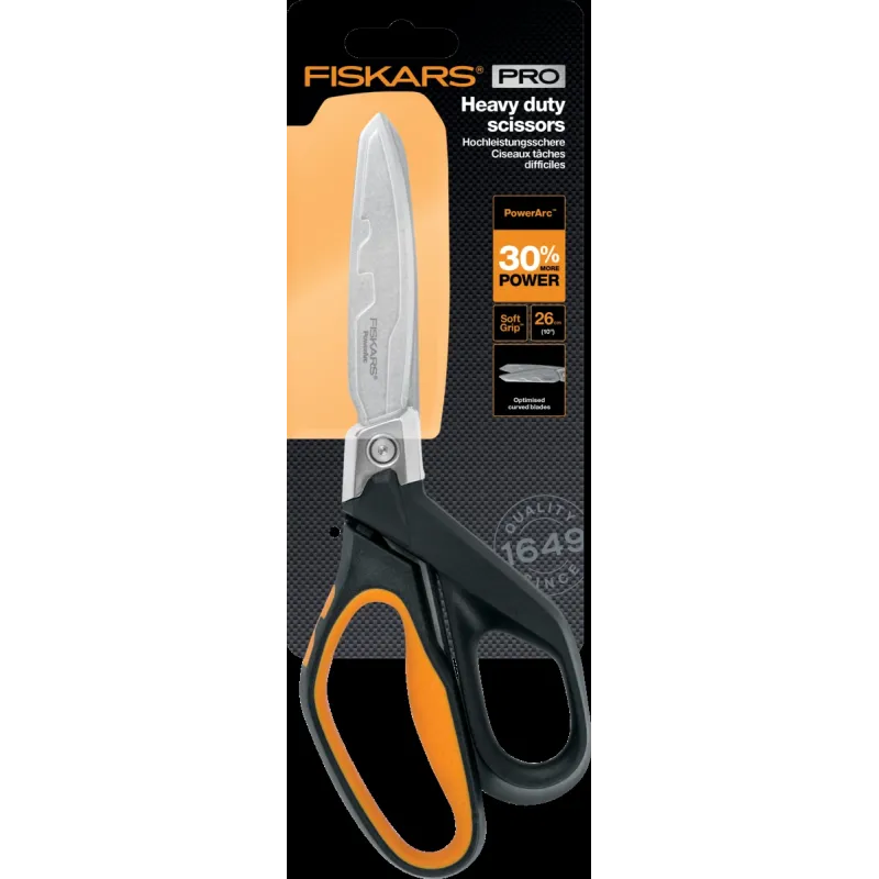 Žirklės Fiskars 1027205, dešininės-kairinės-tiesaus kirpimo, 254 mm