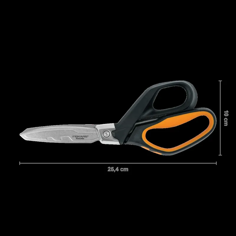 Žirklės Fiskars 1027205, dešininės-kairinės-tiesaus kirpimo, 254 mm