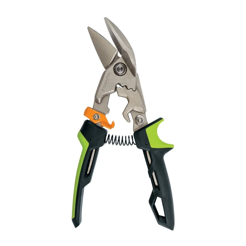 Fiskars PowerGear Aviation skārda šķēres, labais grieziens 243 mm ,1027210,