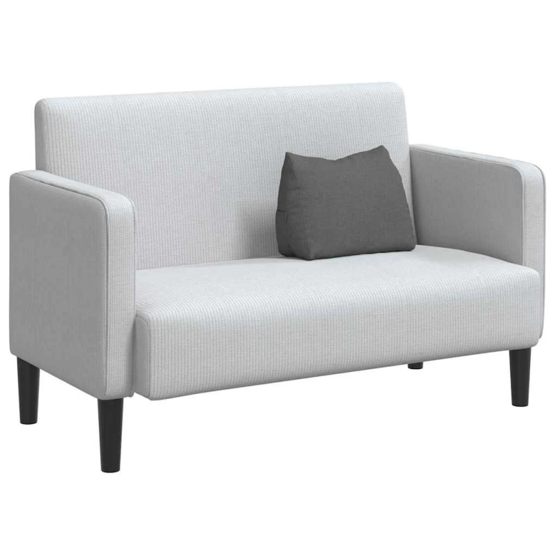 vidaXL Atpakaļ spilvens Tumši pelēks 45 x 20 x 35 cm audums