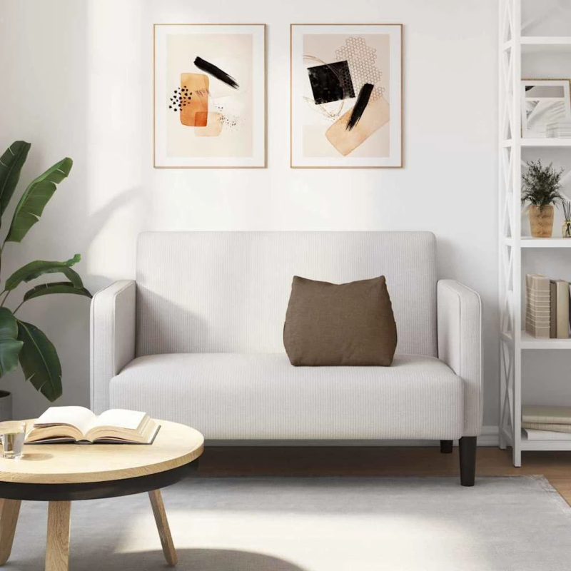 vidaXL Atpakaļ spilvens Brūna 45 x 20 x 35 cm audums