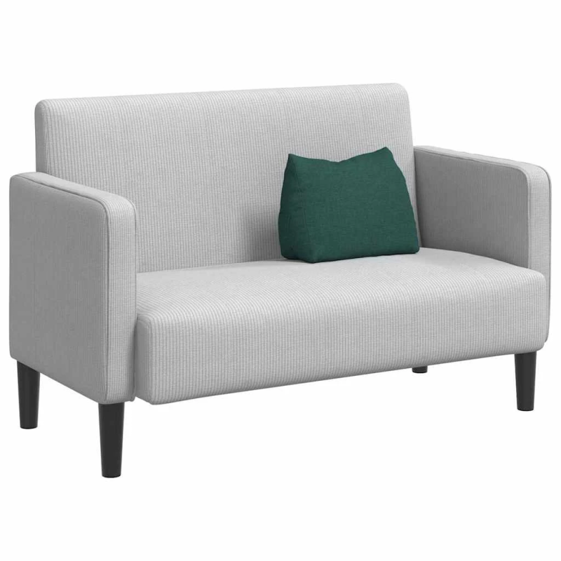 vidaXL Atpakaļ spilvens Tumši zaļš 45 x 20 x 35 cm audums