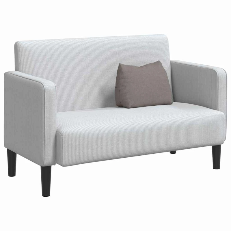 vidaXL Atpakaļ spilvens Pelēkbrūna 45 x 20 x 35 cm audums