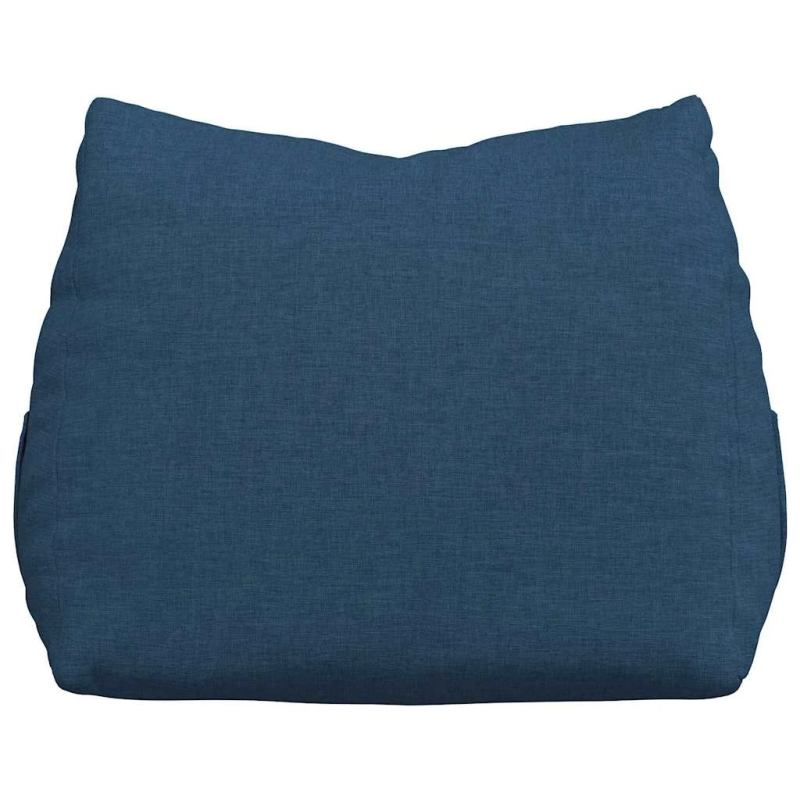 vidaXL Atpakaļ spilvens Zila 45 x 20 x 35 cm audums