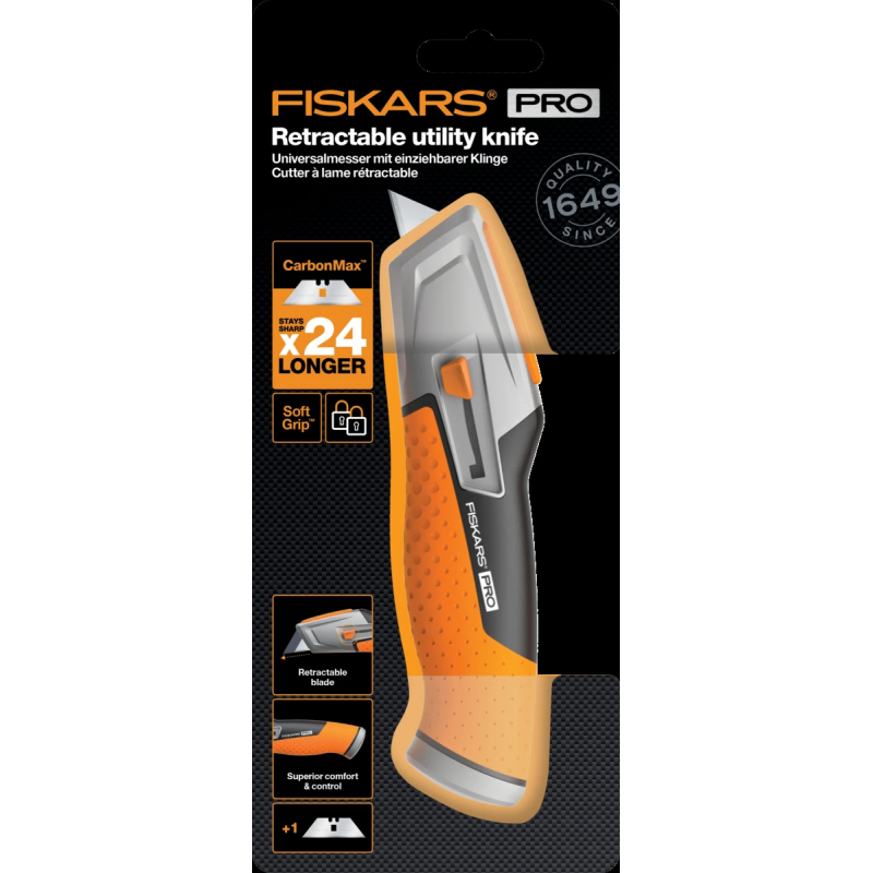 Carbonmax darba nazis ar izbīdamo asmeņi