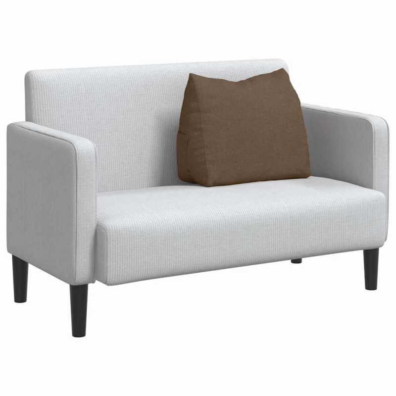 vidaXL Atpakaļ spilvens Brūna 60 x 20 x 50 cm audums