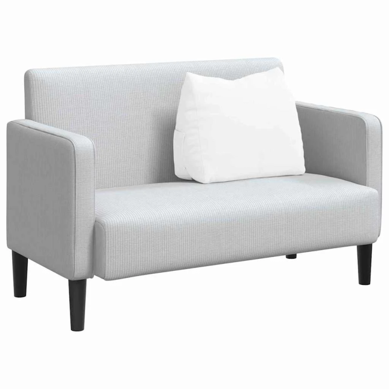 vidaXL Atpakaļ spilvens Balts 60 x 20 x 50 cm audums