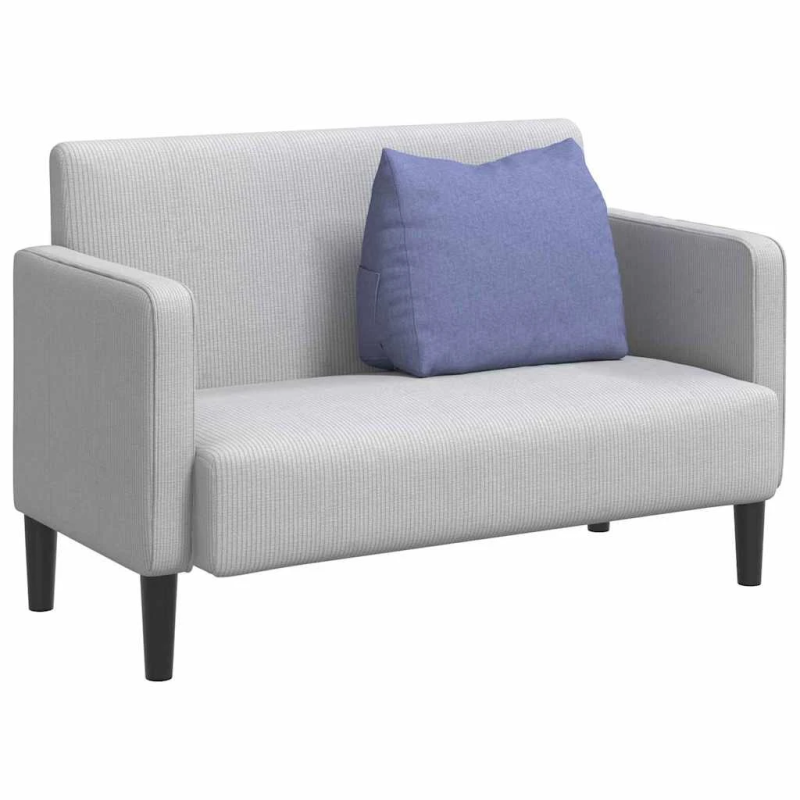 vidaXL Atpakaļ spilvens Džinsu zils 60 x 20 x 50 cm audums