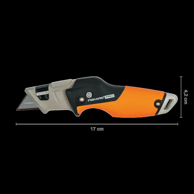 Peilis Fiskars 1027224, 16 cm, guma-metalas, 1 vnt.