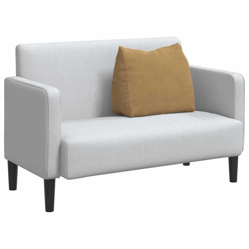 vidaXL Atpakaļ spilvens Brūna 60 x 20 x 50 cm Korduroja audums