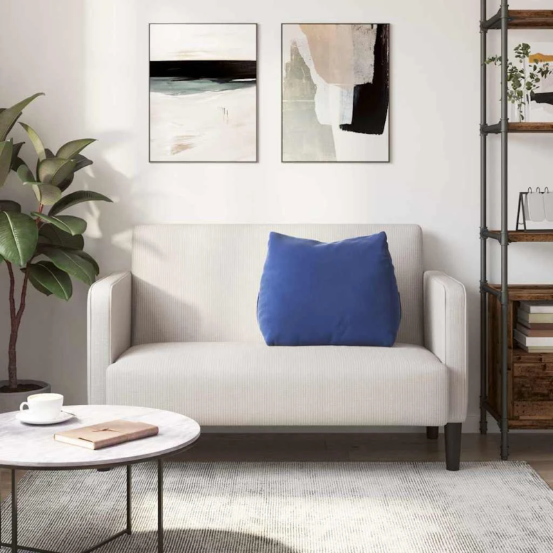 vidaXL Atpakaļ spilvens Policijas zila 60 x 20 x 50 cm