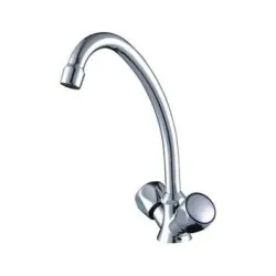 Kitchen mixer cd-51505 brass 2 handles