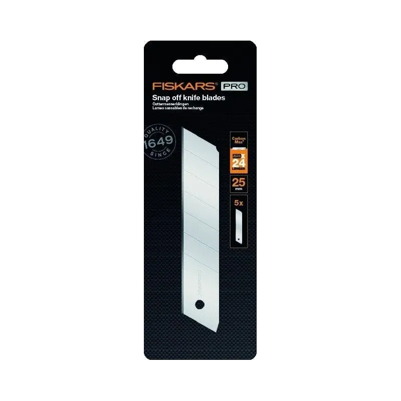 Nuga Fiskars 1027233, 12.5 cm, metall, 5 tk