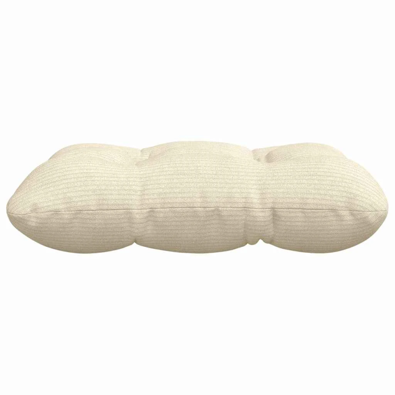 vidaXL Sēdvietas spilventiņi 4 pcs Krēmkrāsa 45 x 45 cm