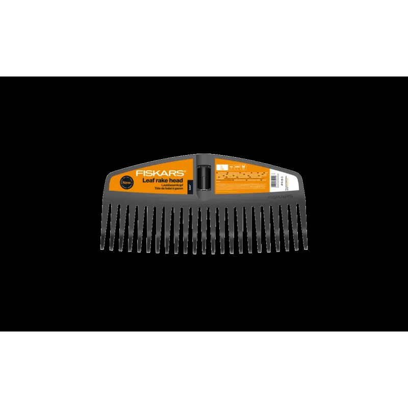 Lapų grėblys vėduoklinis Fiskars 1063089, be koto, 414 mm