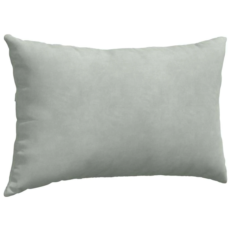 vidaXL Dīvāna spilveni 2 pcs Gaiši pelēka 50 x 30 cm Korduroja audums