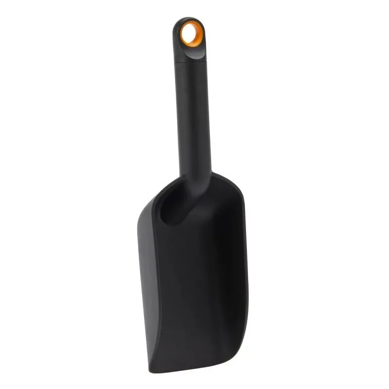 Mazā lāpstiņa Fiskars 1071303, plastmasa, melna-oranža