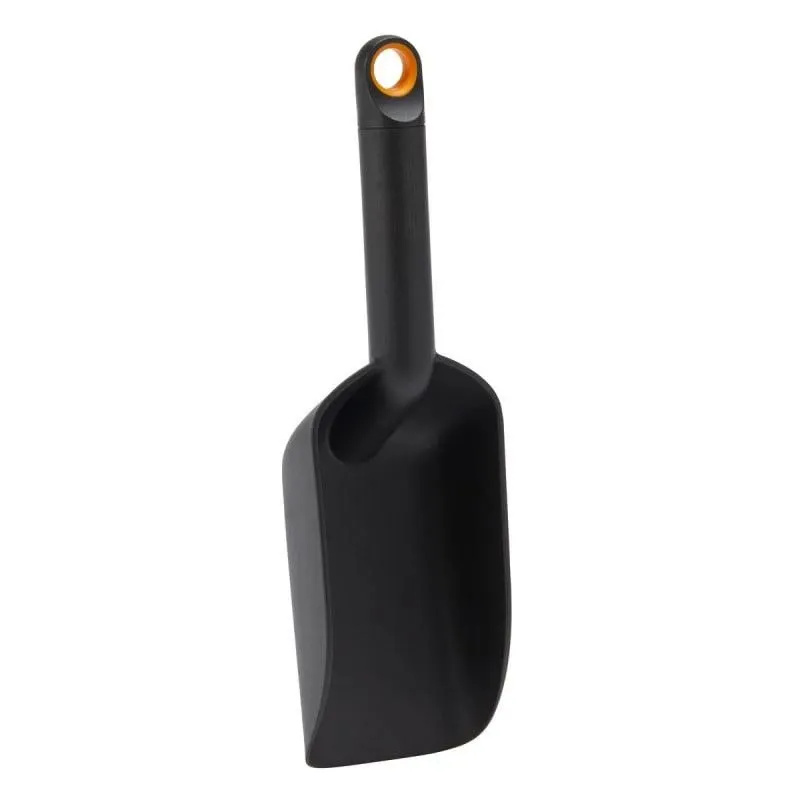 Kastuvėlis Fiskars 1071303, plastikas, juoda sp.-oranžinė sp.