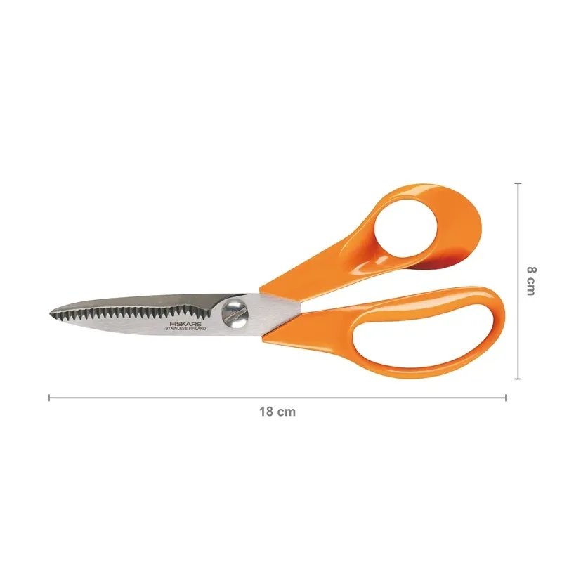 Virtuvinės žirklės Fiskars Classic 1075051, 180 mm