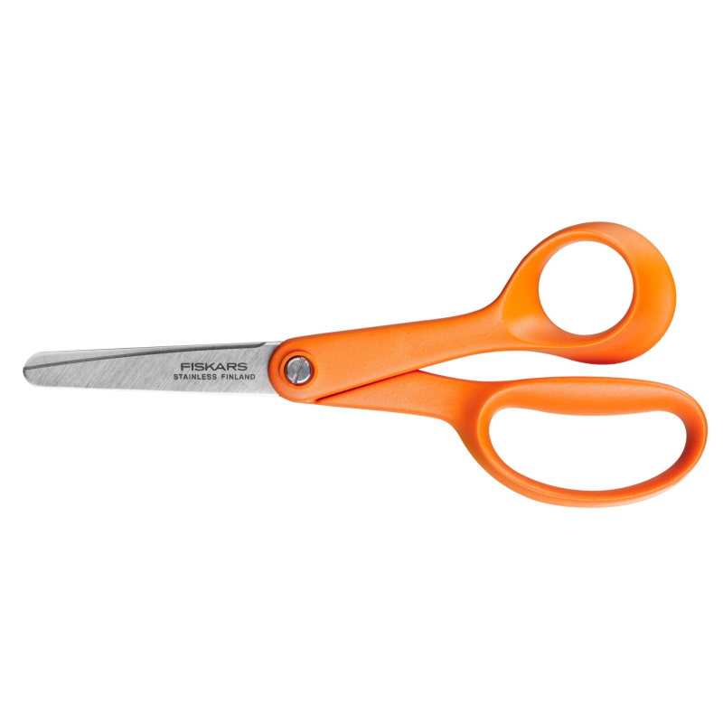 Fiskars bērnu šķēres, labročiem, 13–14 cm, oranžas ,9992,