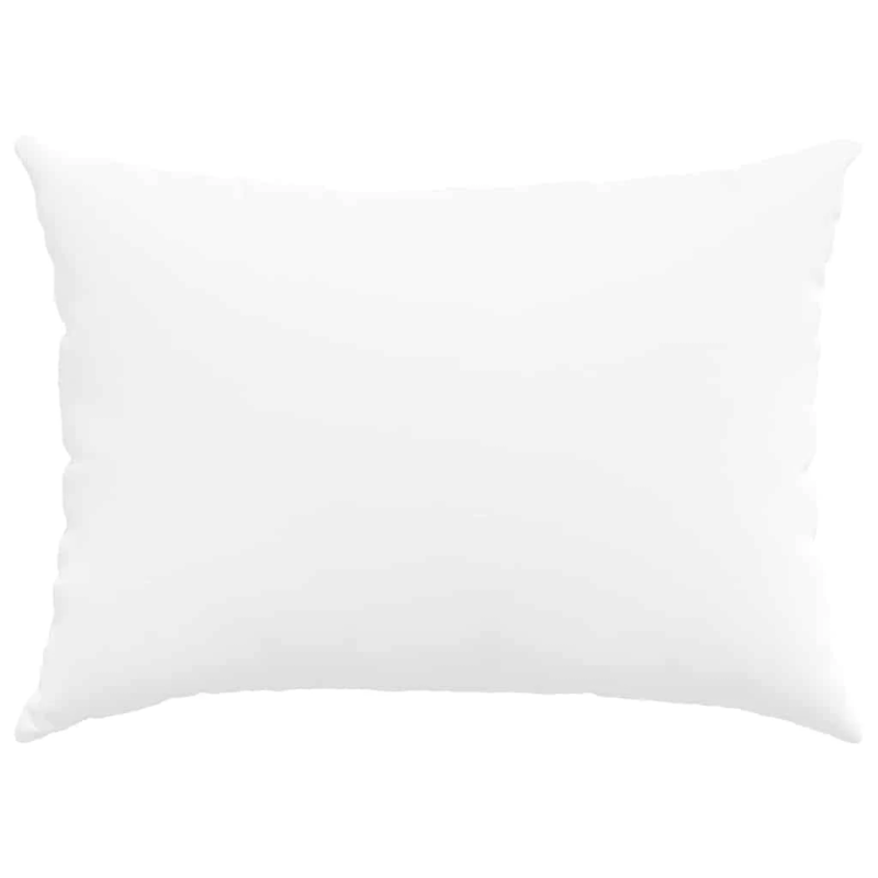 vidaXL Dīvāna spilveni 2 pcs Balts 70 x 50 cm audums