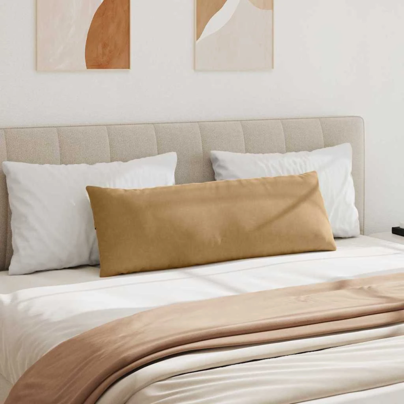 vidaXL Dīvāna spilveni 2 pcs Brūna 120 x 40 cm Korduroja audums