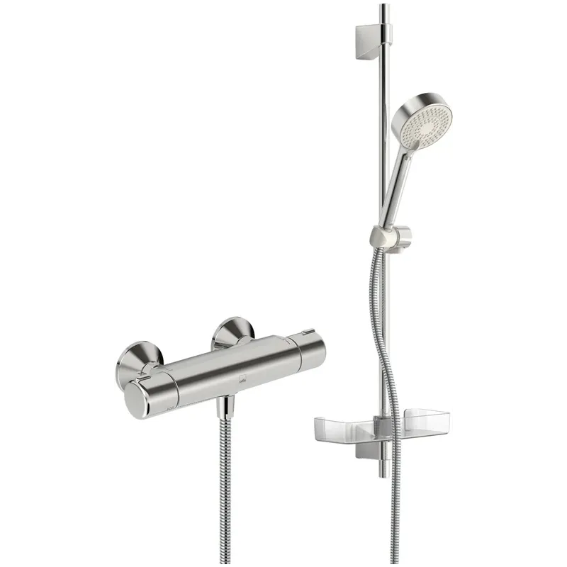 Dušo komplektas su termostatiniu maišytuvu Oras Nova 7413U, chromo sp.