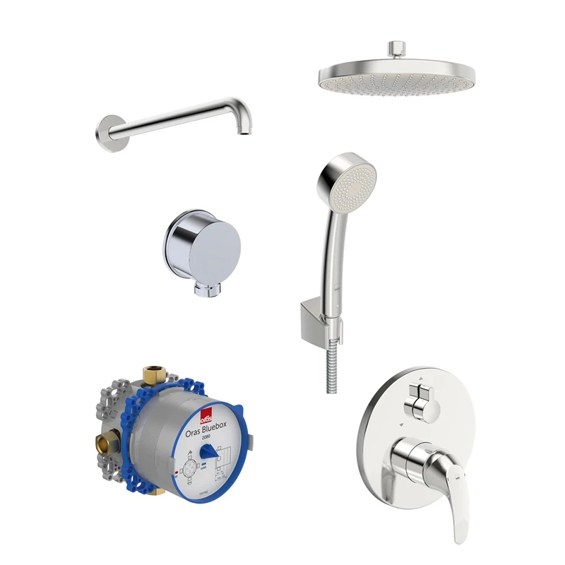 Dušas jaucējkrāns ar komplektu 2091