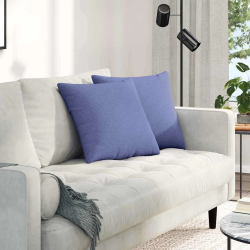 vidaXL Dīvāna spilveni 2 pcs Džinsu zils 45 x 45 cm audums